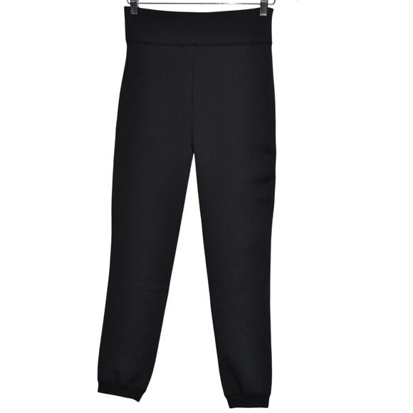 Free Country Woman's Faux Fur Lined Black Leggings Size L/XL - Picture 2 of 6